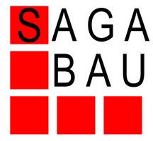 saga bau s. r. o. Logo